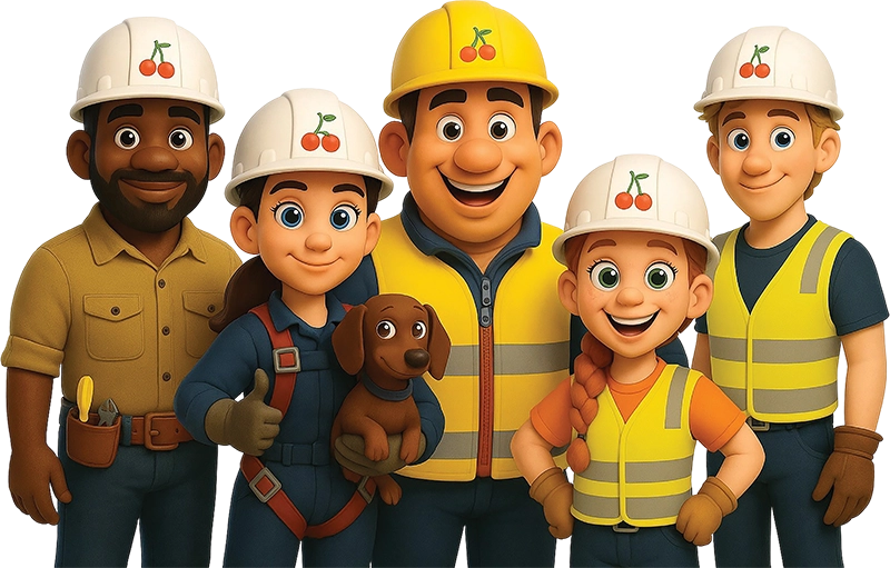 Meet the team from cherry town